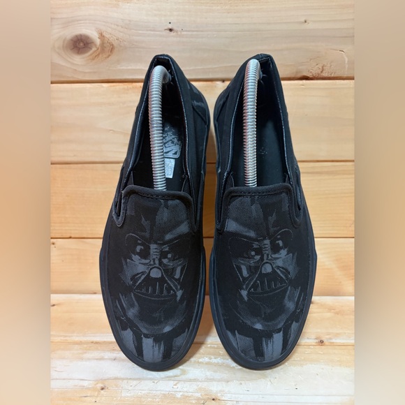 Vans Other - VANS x Disney Star Wars Darth Vader Classic Slip Ons - Mens size 7 - Womens 8.5